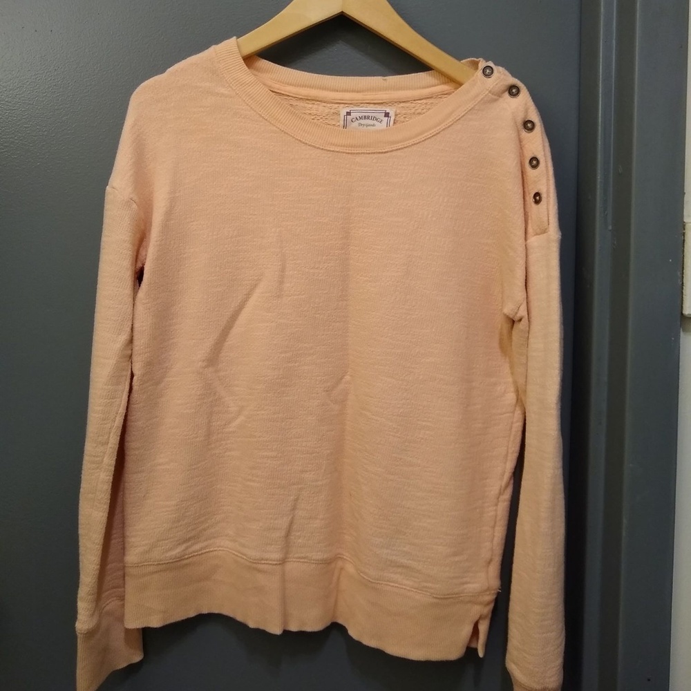 cambridge dry goods salmon sweater